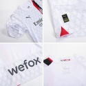 Komplet Dziecięcy Strój Piłkarski AC Milan Away 2023/2024, Rafael Leao