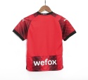 Komplet Dziecięcy Strój Piłkarski AC Milan Home 2023/2024, Rafael Leao