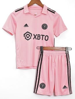 Piłkarski Komplet Strój Dziecięcy Inter Miami Home 2023/2024, Messi