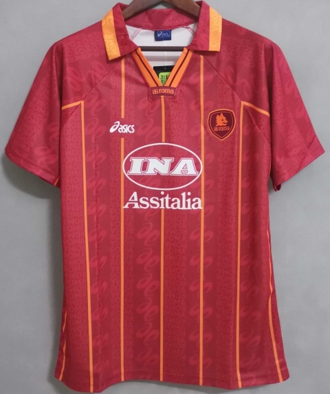 Koszulka Piłkarska AS Roma 1996/1997 Home Retro, Totti