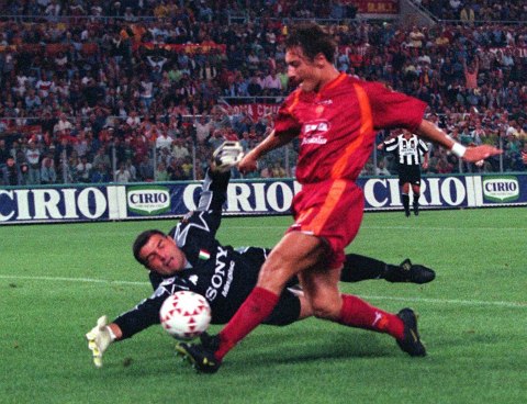 Koszulka Piłkarska AS Roma 1997/1998 Home Retro Koszulka Piłkarska AS Roma 1997/1998 Home Retro