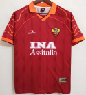 Koszulka Piłkarska AS Roma 1999/2000 Home Retro, Totti Koszulka Piłkarska AS Roma 1999/2000 Home Retro, Totti
