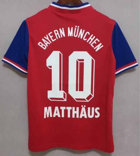 Koszulka Piłkarska Bayern Monachium 1993/1994 Home Retro, Scholl, Matthaus Koszulka Piłkarska Bayern Monachium 1993/1994 Home Retro, Scholl, Matthaus