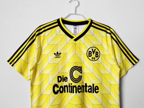 Koszulka Borussia Dortmund 1988/1989 Home Retro, Moller Koszulka Borussia Dortmund 1988/1989 Home Retro, Moller