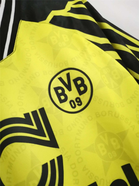 Koszulka Piłkarska Borussia Dortmund 1994/1995 Home Retro, Chapuisat, Moller Koszulka Piłkarska Borussia Dortmund 1994/1995 Home Retro, Chapuisat, Moller