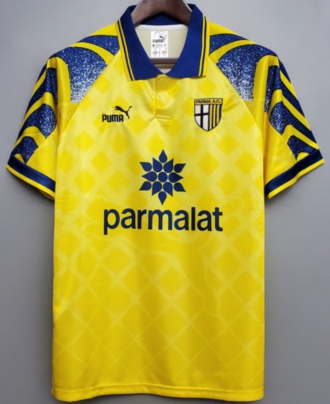 Koszulka Piłkarska AC Parma 1995/1997 Retro, Stoichkov, Veron Koszulka Piłkarska AC Parma 1995/1997 Retro, Stoichkov, Veron