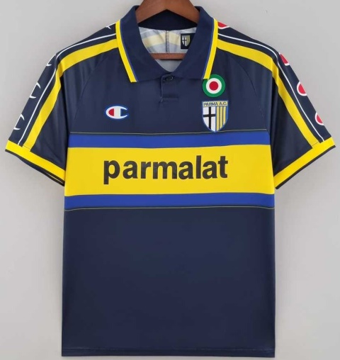Koszulka Piłkarska AC Parma 1999/2000 Away Retro, Crespo Koszulka Piłkarska AC Parma 1999/2000 Away Retro, Crespo