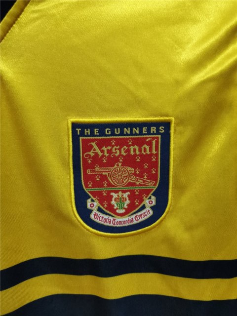 Koszulka Piłkarska Arsenal Londyn 1997/1998 Away Retro, Bergkamp Koszulka Piłkarska Arsenal Londyn 1997/1998 Away Retro, Bergkamp