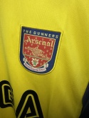 Koszulka Piłkarska Arsenal Londyn 1999/2000 Away Retro, Henry, Bergkamp