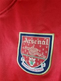 Koszulka Piłkarska Arsenal Londyn 2000/2002 Home Retro Długi Rękaw, Henry, Bergkamp