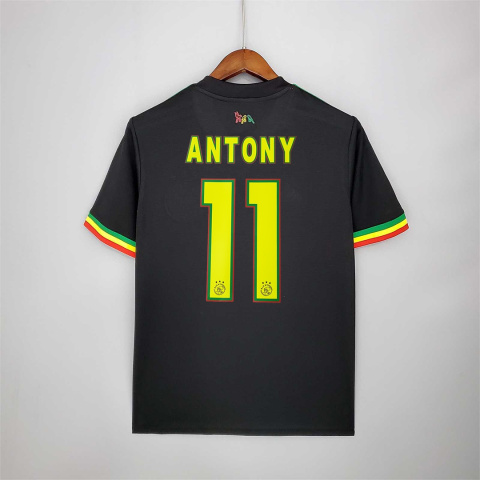 Koszulka Piłkarska Ajax Amsterdam 2021/2022 Away Bob Marley, Tadic, Bob Marley Koszulka Piłkarska Ajax Amsterdam 2021/2022 Away Bob Marley, Tadic, Bob Marley