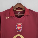 Koszulka Piłkarska Arsenal Londyn 2005/2006 Home Retro Długi Rękaw, Henry, Bergkamp