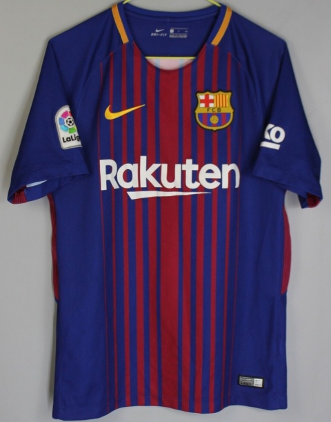 Koszulka Piłkarska FC Barcelona 2017/2018 Home Retro, Messi, Suarez, Neymar Koszulka Piłkarska FC Barcelona 2017/2018 Home Retro, Messi, Suarez, Neymar