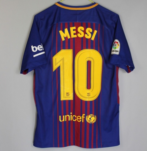 Koszulka Piłkarska FC Barcelona 2017/2018 Home Retro, #10 Messi Koszulka Piłkarska FC Barcelona 2017/2018 Home Retro, #10 Messi