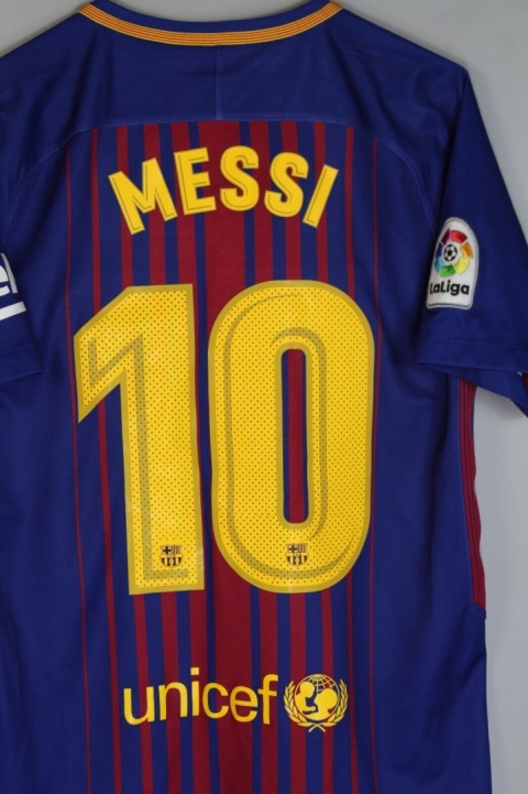 Koszulka Piłkarska FC Barcelona 2017/2018 Home Retro, Messi, Suarez, Neymar Koszulka Piłkarska FC Barcelona 2017/2018 Home Retro, Messi, Suarez, Neymar