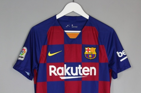 Koszulka Piłkarska FC Barcelona 2019/2020 Home Retro, Messi, Suarez Koszulka Piłkarska FC Barcelona 2019/2020 Home Retro, Messi, Suarez