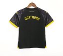 Piłkarski Komplet Strój Dziecięcy Borussia Dortmund Away 2023/2024 Piłkarski Komplet Strój Dziecięcy Borussia Dortmund Away 2023/2024