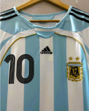 Koszulka Piłkaska Argentyna 2006 Home Retro, Messi