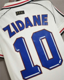 Koszulka Piłkarska Francja 1998 MŚ Away RETRO, Zidane Koszulka Piłkarska Francja 1998 MŚ Away RETRO, Zidane