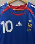 Koszulka Piłkarska Francja 2006 Home Retro, Zidane Koszulka Piłkarska Francja 2006 Home Retro, Zidane