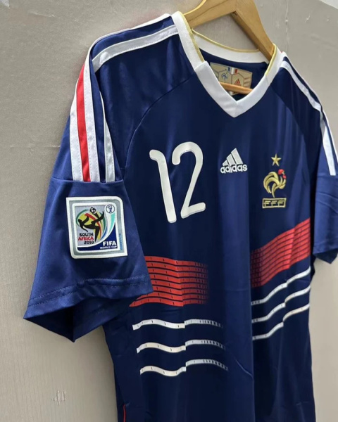 Koszulka Piłkaska Francja 2010 Home RETRO Koszulka Piłkaska Francja 2010 Home RETRO