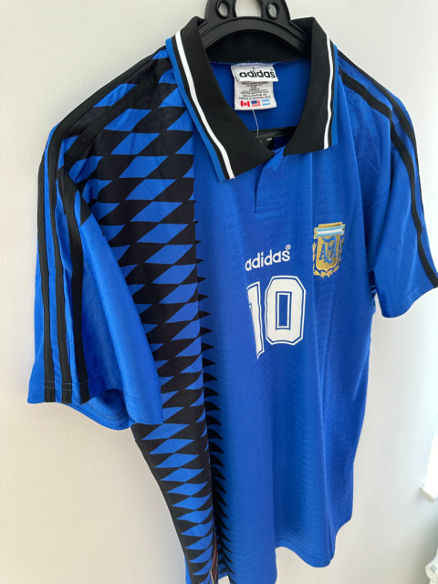 KOSZULKA PIŁKARSKA PIŁKARSKA ARGENTYNA 1994 RETRO KOSZULKA PIŁKARSKA PIŁKARSKA ARGENTYNA 1994 RETRO
