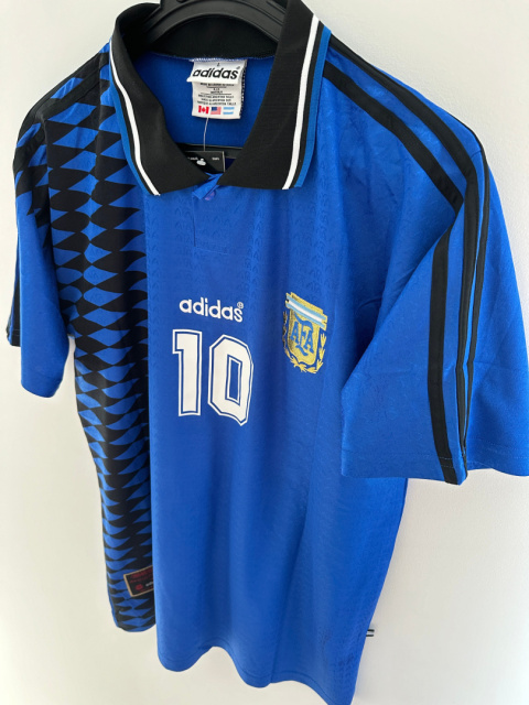 KOSZULKA PIŁKARSKA PIŁKARSKA ARGENTYNA 1994 RETRO KOSZULKA PIŁKARSKA PIŁKARSKA ARGENTYNA 1994 RETRO
