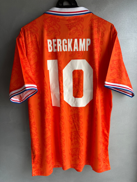 Koszulka Piłkarska HOLANDIA 1995 RETRO HOME, BERGKAMP Koszulka Piłkarska HOLANDIA 1995 RETRO HOME, BERGKAMP