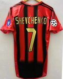 Koszulka Piłkarska AC Milan 2004/2005 Home Retro, #7 Shevchenko Koszulka Piłkarska AC Milan 2004/2005 Home Retro, #7 Shevchenko