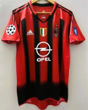 Koszulka Piłkarska AC Milan 2004/2005 Home Retro, #7 Shevchenko Koszulka Piłkarska AC Milan 2004/2005 Home Retro, #7 Shevchenko