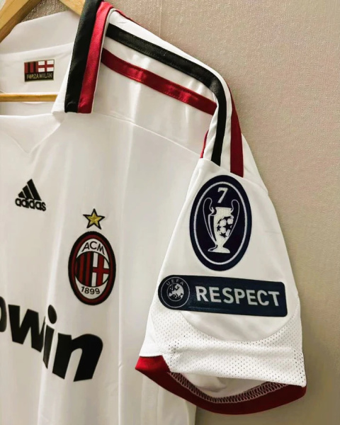 Koszulka Piłkarska AC Milan 2007/2008 Away Retro Koszulka Piłkarska AC Milan 2007/2008 Away Retro