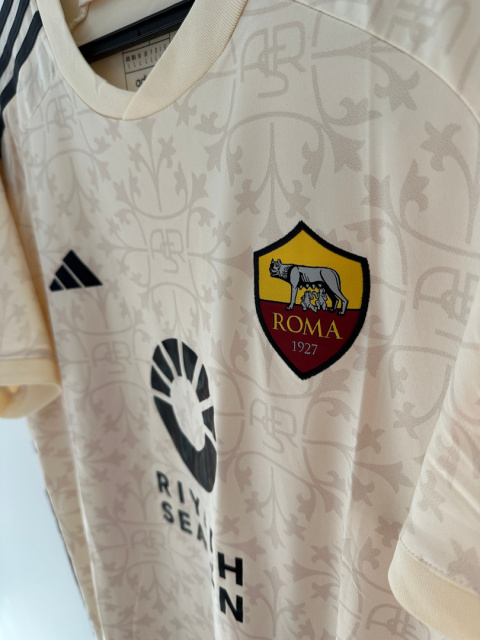 Koszulka Piłkarska AS Roma 2023/2024 Away, Lukaku, Dybala Koszulka Piłkarska AS Roma 2023/2024 Away, Lukaku, Dybala
