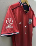 Koszulka Piłkarska Anglia MŚ 2002 Away Retro, Beckham Koszulka Piłkarska Anglia MŚ 2002 Away Retro, Beckham