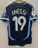 Koszulka Piłkarska Argentyna MŚ 2006 Away Retro,MESSI Koszulka Piłkarska Argentyna MŚ 2006 Away Retro,MESSI