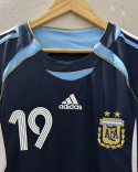 Koszulka Piłkarska Argentyna MŚ 2006 Away Retro,MESSI Koszulka Piłkarska Argentyna MŚ 2006 Away Retro,MESSI