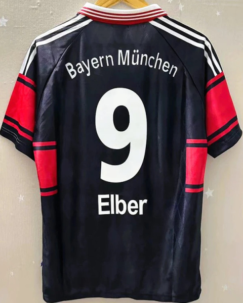Koszulka Piłkarska Bayern Monachium 1997/1998 Home Retro, Elber, Matthaus, Scholl Koszulka Piłkarska Bayern Monachium 1997/1998 Home Retro, Elber, Matthaus, Scholl