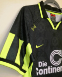Koszulka Piłkarska Borussia Dortmund 1996/1997 Away Retro, Moller, Chapuisat Koszulka Piłkarska Borussia Dortmund 1996/1997 Away Retro, Moller, Chapuisat