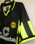 Koszulka Piłkarska Borussia Dortmund 1996/1997 Away Retro, Moller, Chapuisat Koszulka Piłkarska Borussia Dortmund 1996/1997 Away Retro, Moller, Chapuisat