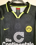 Koszulka Piłkarska Borussia Dortmund 1996/1997 Away Retro, Moller, Chapuisat Koszulka Piłkarska Borussia Dortmund 1996/1997 Away Retro, Moller, Chapuisat