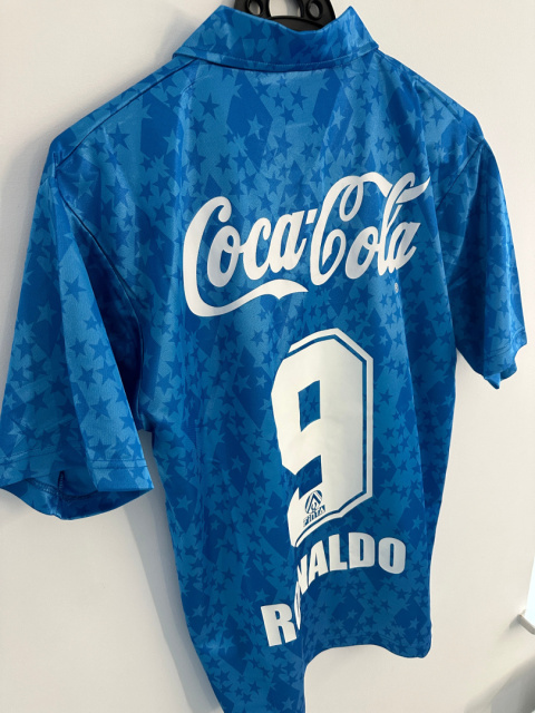 Koszulka Piłkarska Cruzeiro Belo Horizonte 1993/1994 Retro, Ronaldo Koszulka Piłkarska Cruzeiro Belo Horizonte 1993/1994 Retro, Ronaldo