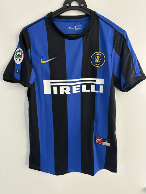 Koszulka Piłkarska Inter Mediolan 1999/2000 Home Retro, #9 Ronaldo Koszulka Piłkarska Inter Mediolan 1999/2000 Home Retro, #9 Ronaldo