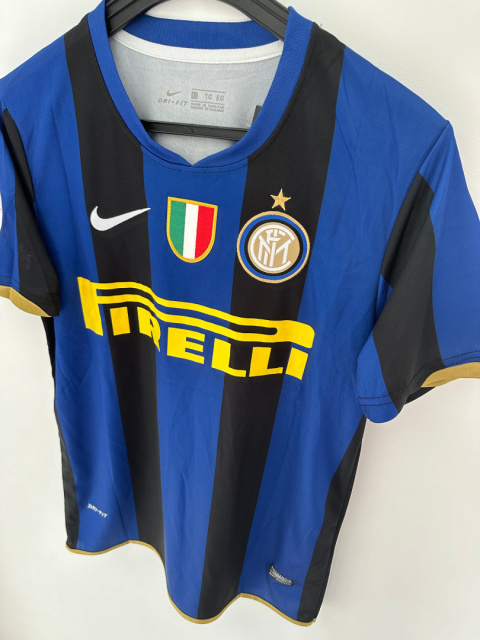 Koszulka Inter Mediolan 2008/2009 Home Retro, Ibrahimović Koszulka Inter Mediolan 2008/2009 Home Retro, Ibrahimović
