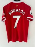 Koszulka Piłkarska Manchester United 2021/2022 Home Retro, #7 Ronaldo Koszulka Piłkarska Manchester United 2021/2022 Home Retro, #7 Ronaldo