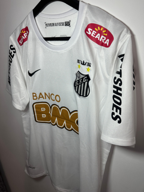 Koszulka Piłkarska Santos 2011/2012 Retro, Neymar Jr Koszulka Piłkarska Santos 2011/2012 Retro, Neymar Jr