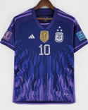 Koszulka Piłkarska piłkarska Argentyna Away 2022 FAN Koszulka Piłkarska piłkarska Argentyna Away 2022 FAN