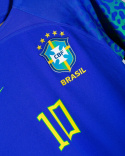 Koszulka piłkarska Brazylia Away 2022 FAN, Neymar Jr, Vini Jr Koszulka piłkarska Brazylia Away 2022 FAN, Neymar Jr, Vini Jr