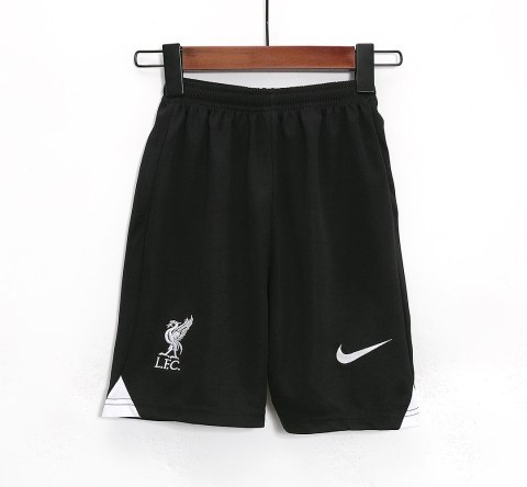 Piłkarski Komplet Strój Dziecięcy Liverpool FC Away 2023/2024, Salah, Darwin Piłkarski Komplet Strój Dziecięcy Liverpool FC Away 2023/2024, Salah, Darwin