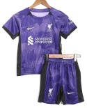 Piłkarski Komplet Strój Dziecięcy Liverpool FC 3rd 2023/2024, Salah, Darwin Piłkarski Komplet Strój Dziecięcy Liverpool FC 3rd 2023/2024, Salah, Darwin