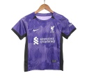 Piłkarski Komplet Strój Dziecięcy Liverpool FC 3rd 2023/2024, Salah, Darwin Piłkarski Komplet Strój Dziecięcy Liverpool FC 3rd 2023/2024, Salah, Darwin