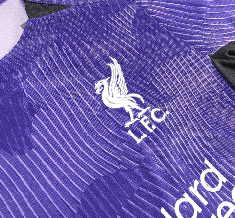 Piłkarski Komplet Strój Dziecięcy Liverpool FC 3rd 2023/2024, Salah, Darwin Piłkarski Komplet Strój Dziecięcy Liverpool FC 3rd 2023/2024, Salah, Darwin